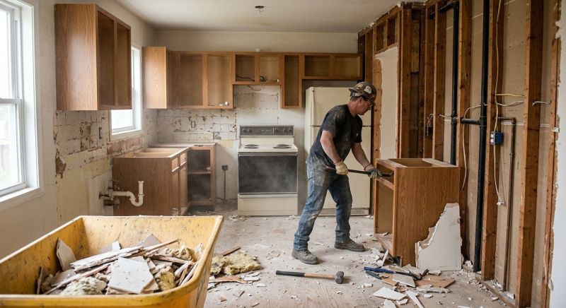 Cabinet Demolition in Frederick, MD