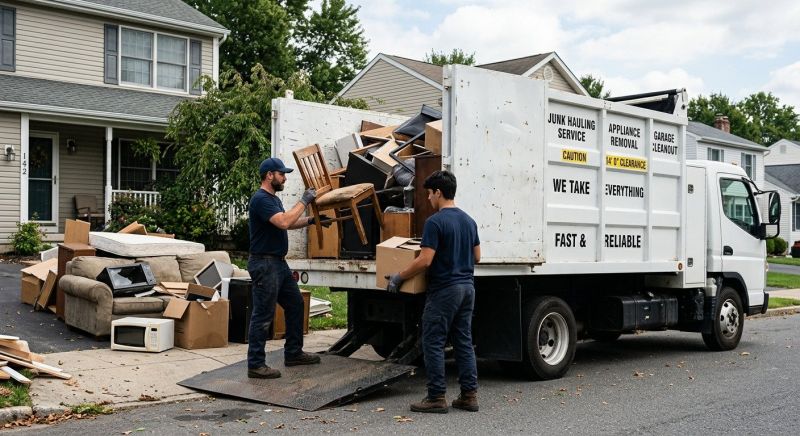 Garage Junk Hauling in Charlotte, NC