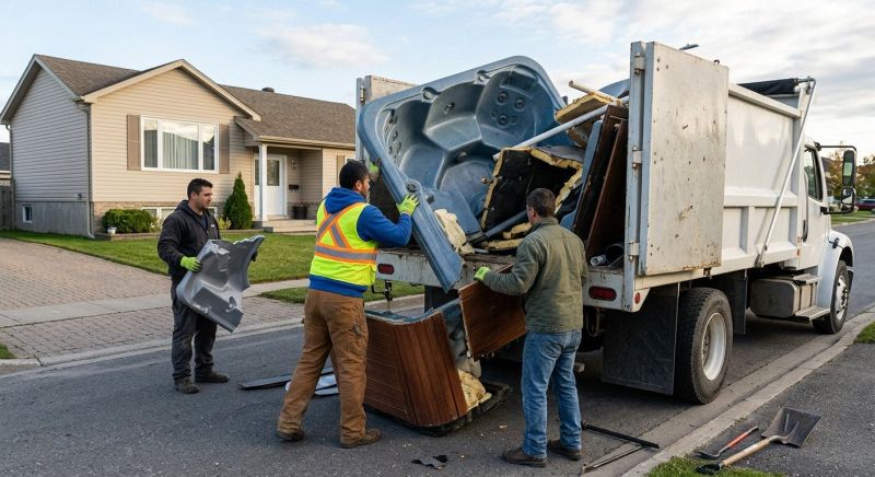 Hot Tub Disposal in Chico, CA