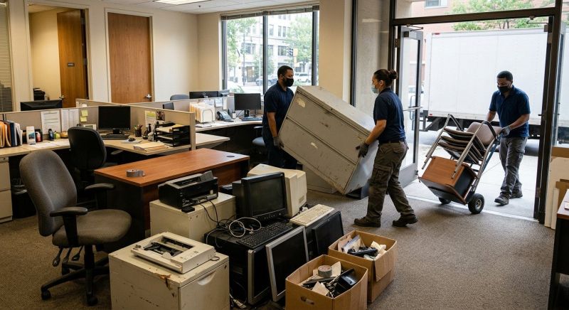 Office Furniture Removal in Roseville, CA