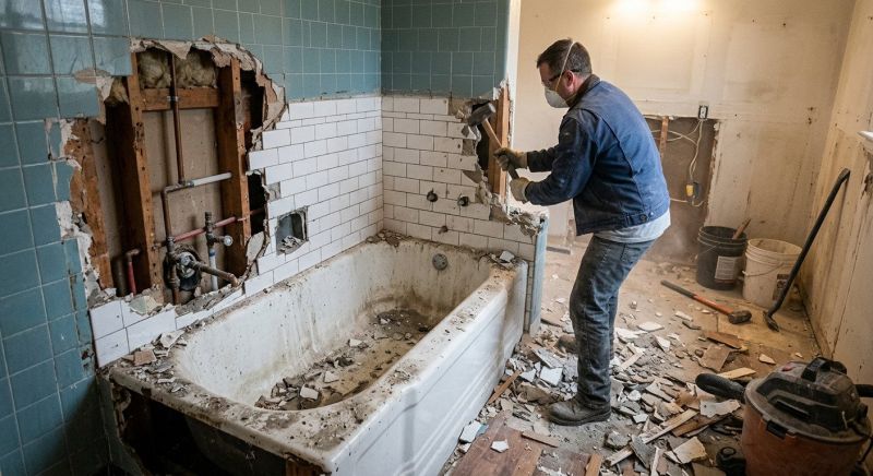 Bath Demolition in Sacramento, CA