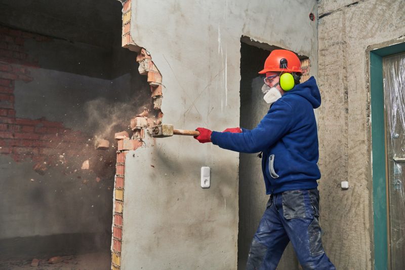 Block Wall Demolition in Bergen County, NJ