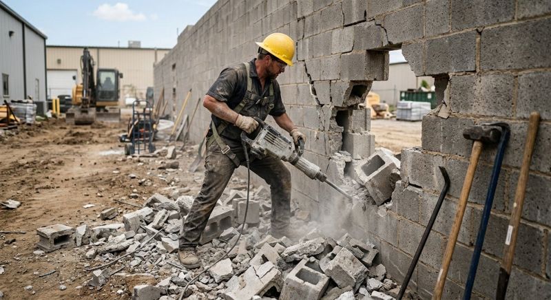 Block Wall Removal in Sacramento, CA