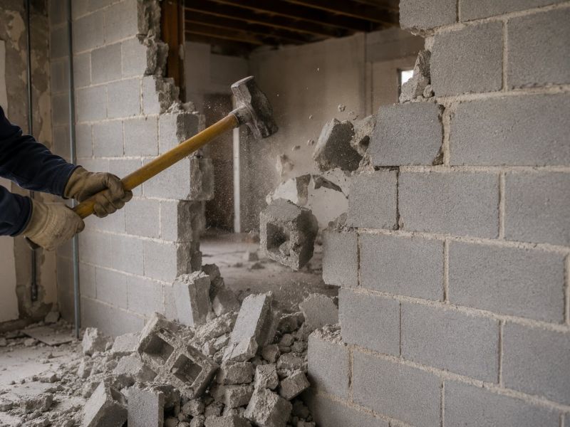 Block Wall Removal in Sacramento, CA