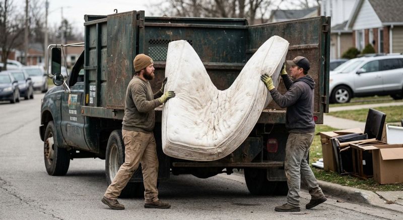 Box Spring Disposal in Roseville, CA