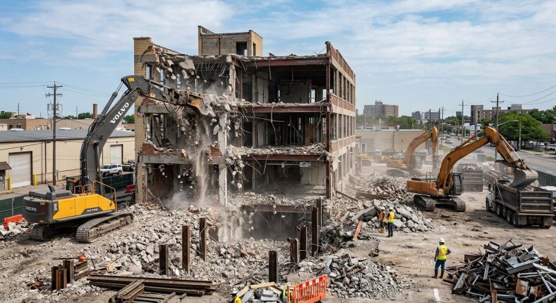 Building Demolition Service in Houston, TX