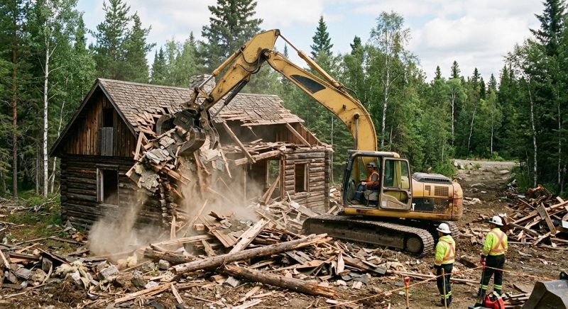 Cabin Demolition in Freehold, NJ