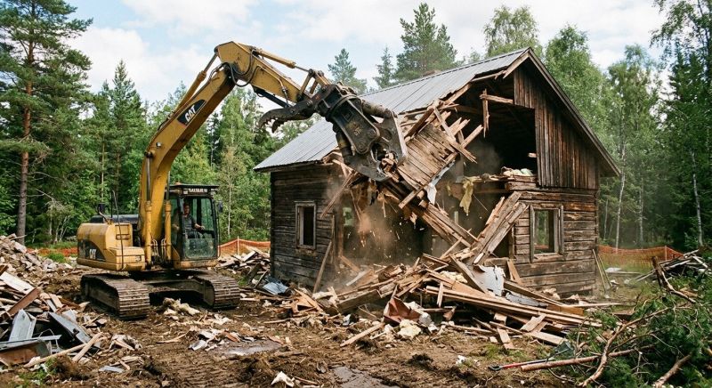 Cabin Demolition in Freehold, NJ