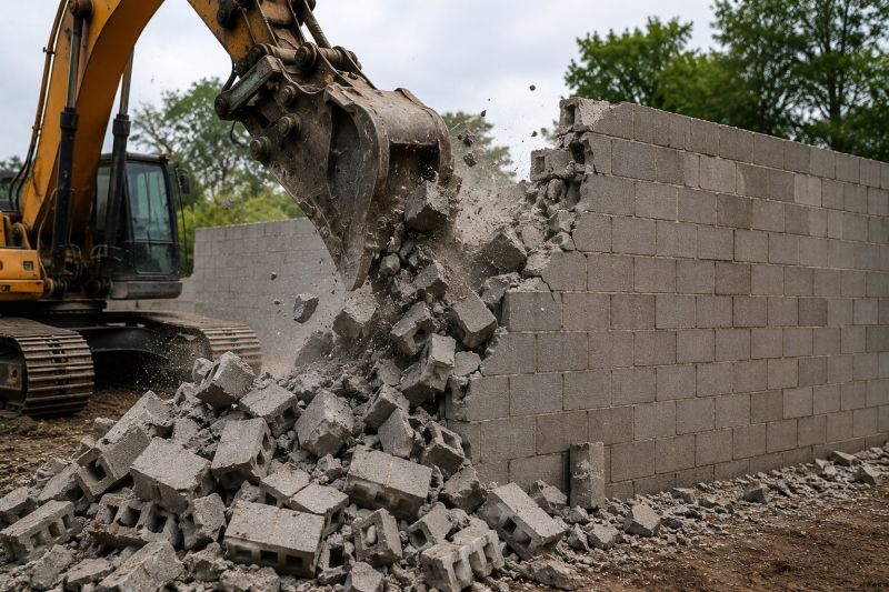 Cement Demolition in Bergen County, NJ