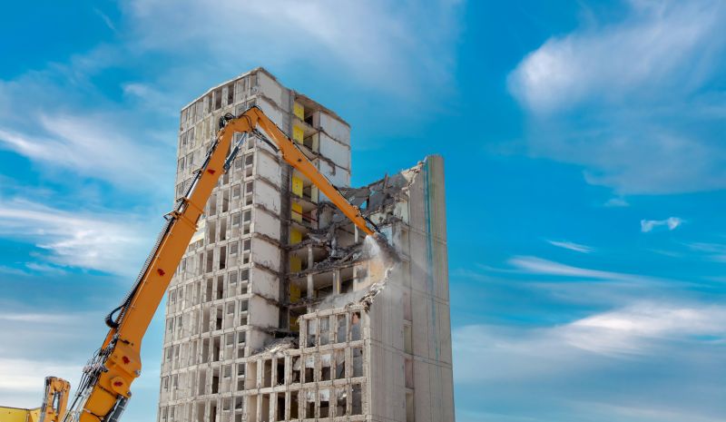 Commercial Building Demolition in Sacramento, CA