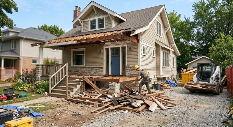 Concrete Porch Removal in Sacramento, CA