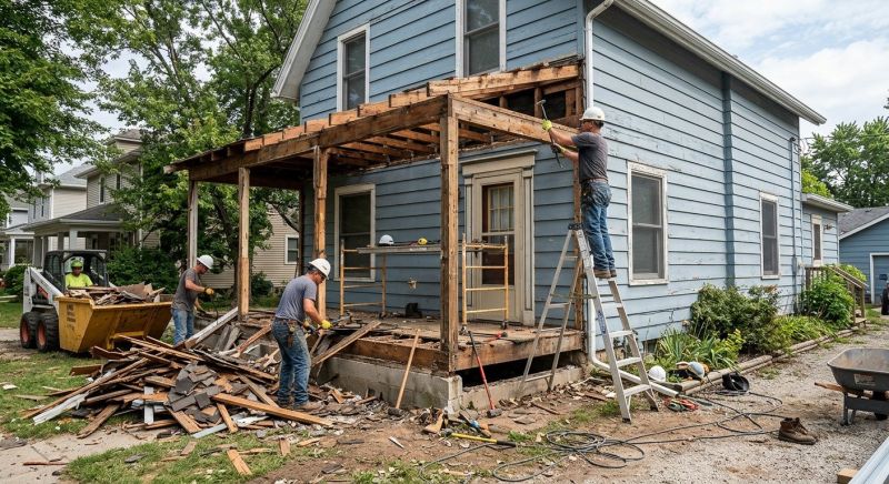 Concrete Porch Removal in Sacramento, CA