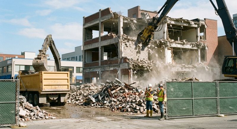 Factory Demolition in Katy, TX