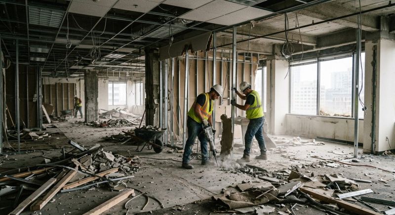 Factory Demolition in Houston, TX
