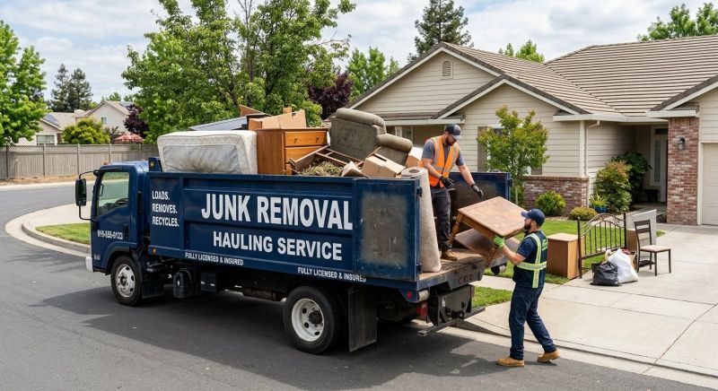 Garage Junk Hauling in Chico, CA