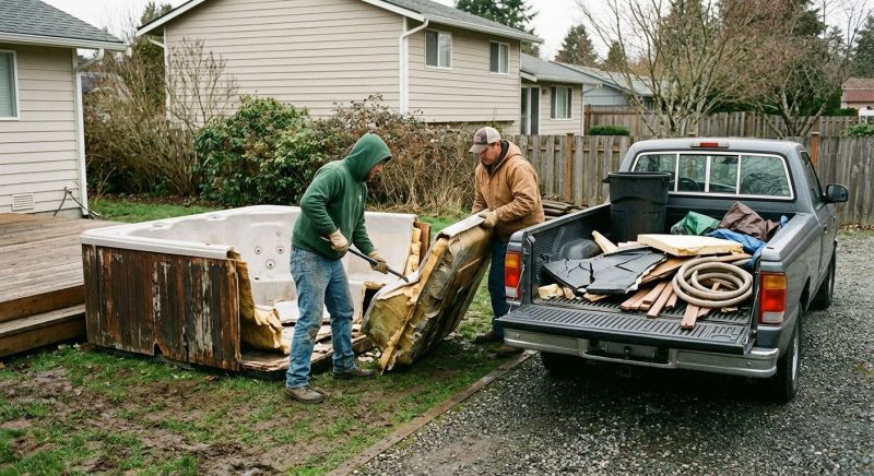 Hot Tub Removal in Madison, WI