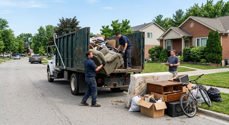 Junk Disposal in Roseville, CA