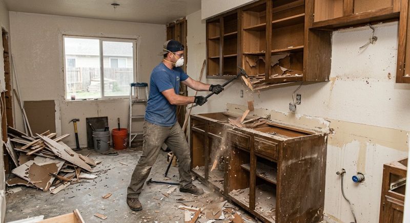 Kitchen Demolition in Frederick, MD