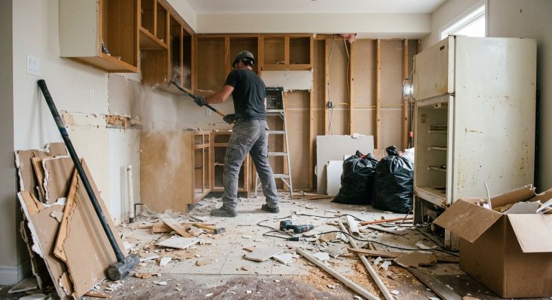 Kitchen Demolition in Frederick, MD