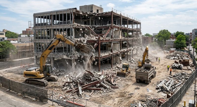 Parking Lot Removal in Bergen County, NJ