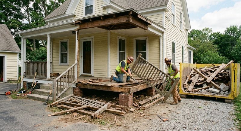Porch Removal in Sacramento, CA