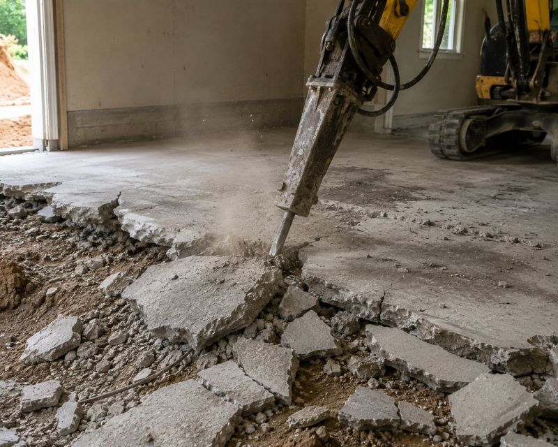 Stone Demolition in Bergen County, NJ